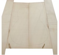 Buy One European Flamed Maple Classical Guitar Back and Sides Set And Get The Other One For Free