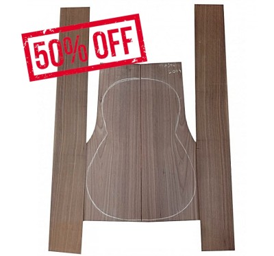 American Walnut Classical Guitar Back and Sides Set #1