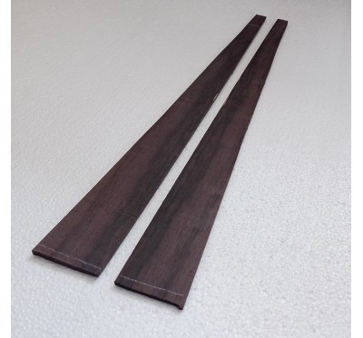 Lot of 2 Brazilian Rosewood Bookmatched Back Joints