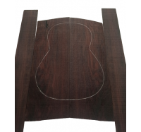 Black Amazon Rosewood Classical Guitar Backs and Sides Set #1