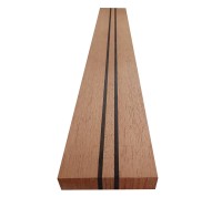 4 # Brazilian Cedar Classical Guitar Neck Reinforced With 2 African Blackwood Stripes w/ Free Heel – 40 Years Old