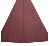 Purpleheart Classical Guitar Back and Sides Set #1